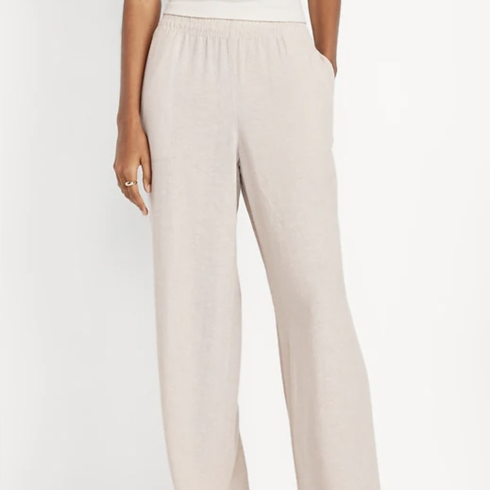 Womens Old Navy Linen Pants - XL Tall - 2 Pairs